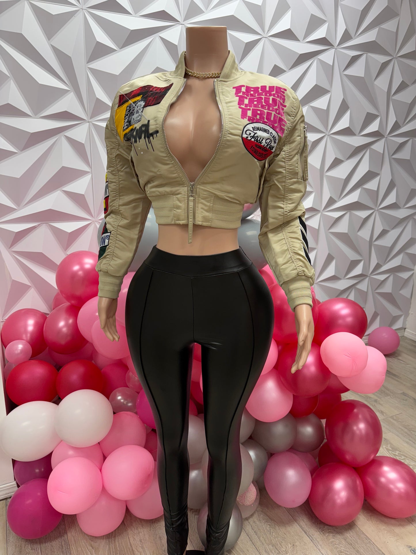 Aviator Bomber Khaki